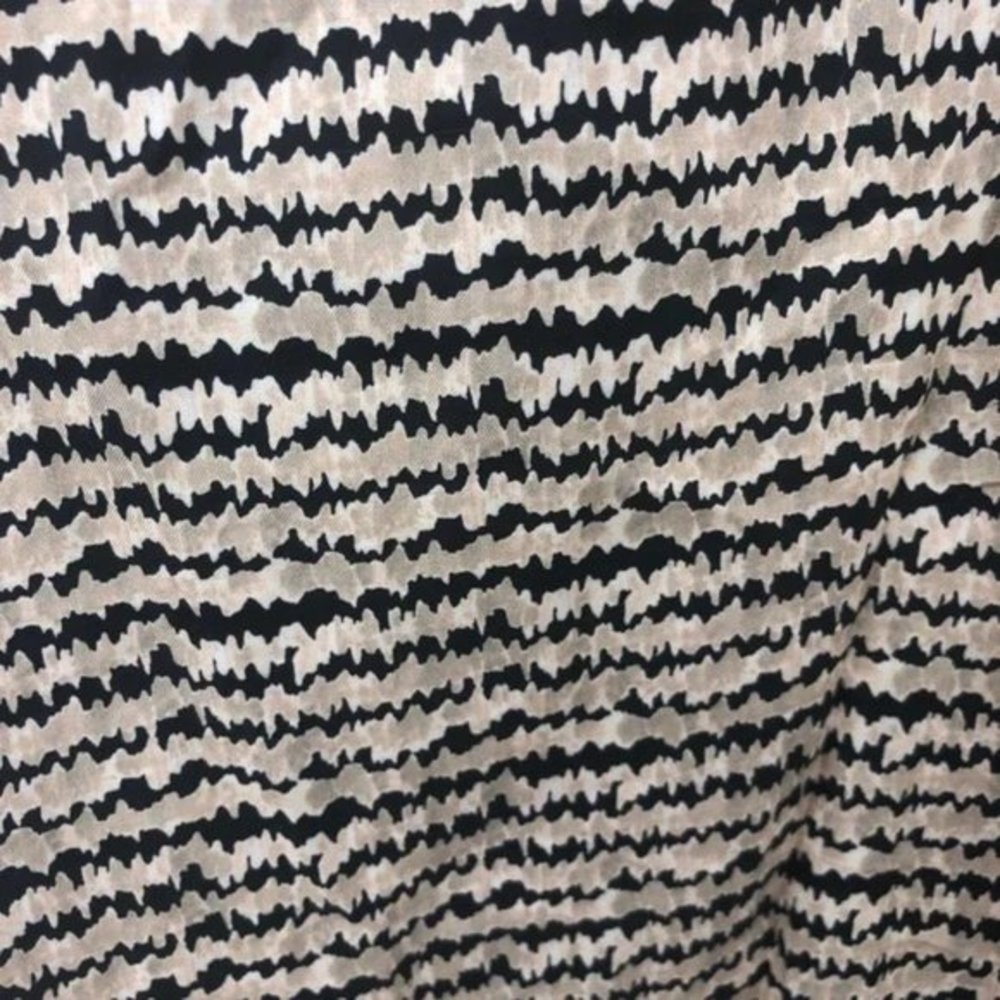 SOLD! NEW Tucker Laura ZigZag Cotton Dress in Safari Sound Size Medium - Picture 10 of 11